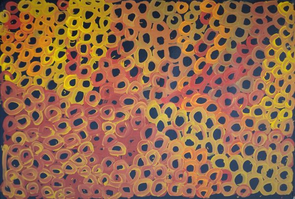 Aboriginal Art Bush Melon Dreaming 91cm x 60cm