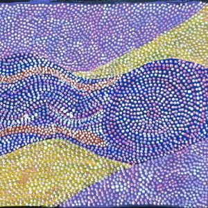 Aboriginal Art Hail Dreaming-Ilpilli 2000 152cm by 46cm