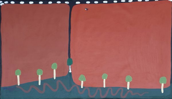 Aboriginal Art Puli Tjuta 2000 213cmx121cm