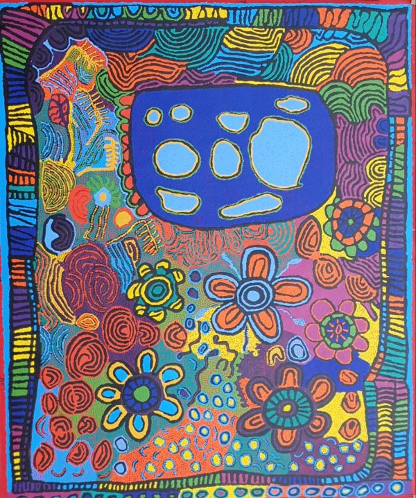 Aboriginal Art Umarra 2004 183cm by 152cm