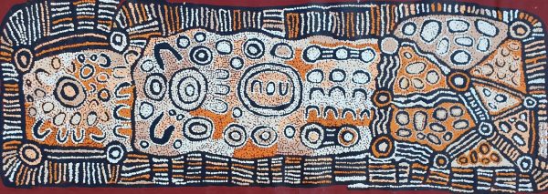 Aboriginal Art Umarra 2019 152cm by 56cm