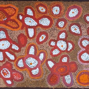 Aboriginal Art Women’s Ceremony at Marrapinti 2007 101cm by 50cm